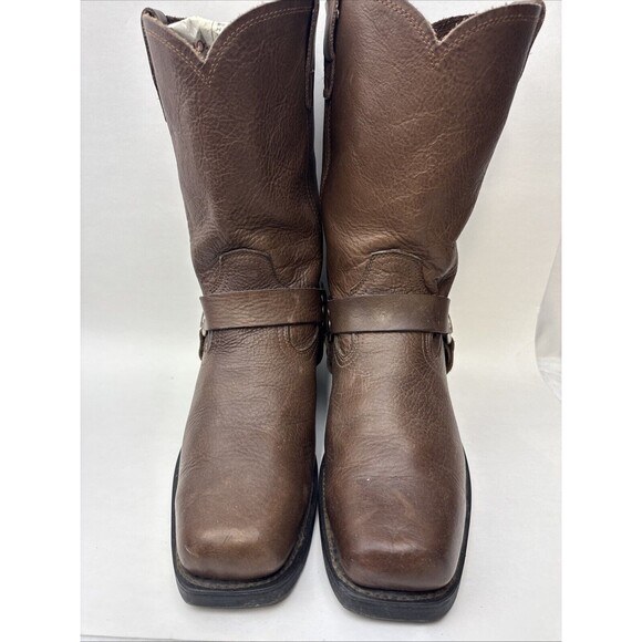 CODY JAMES Brown Leather Boots, Men\'s Sz 13 M Style CJ9995DK